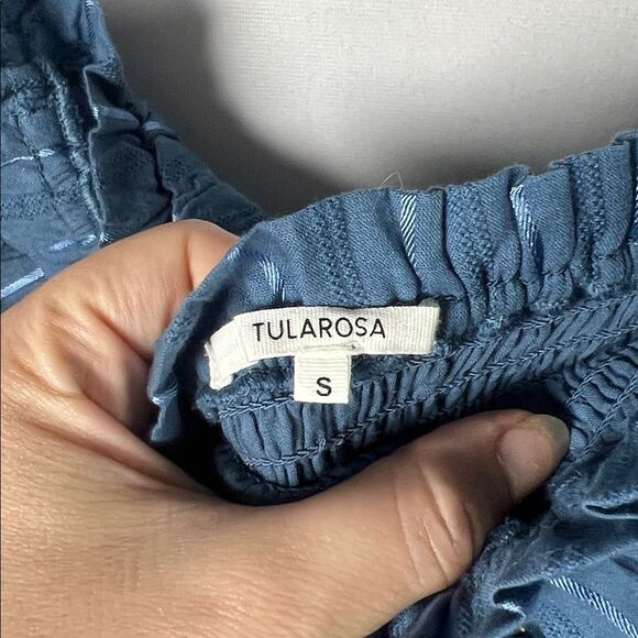 TULAROSA Teri Dress In Blue size Small Revolve - Picture 7 of 9